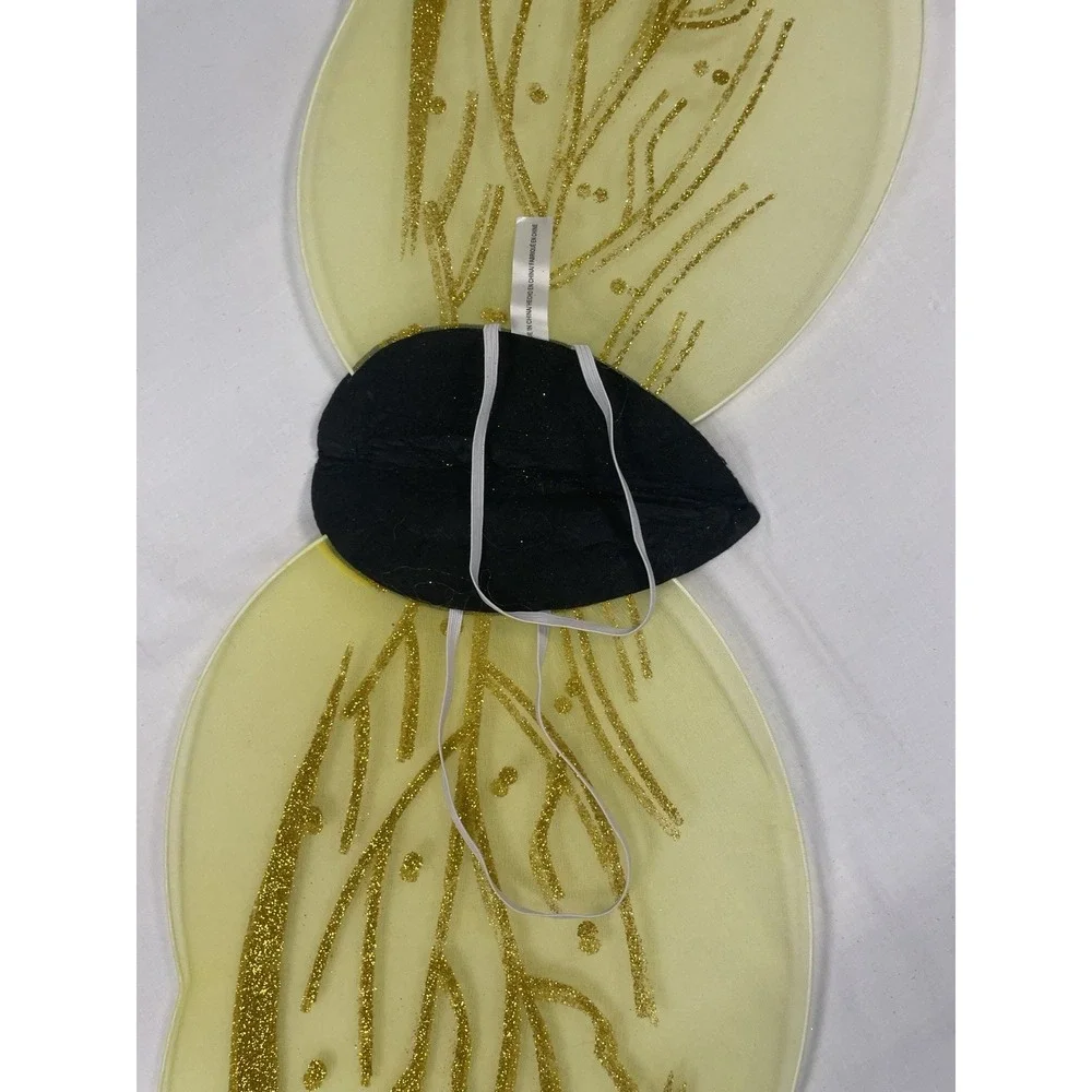 Bee Wings Child Costume Accessory Glitter Sparkly